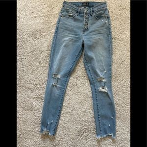 Abercrombie & Fitch High Rise supper skinny Ankle jeans